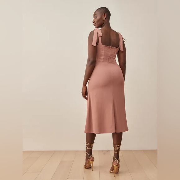 Reformation Twilight Dress in Praline I Size 4 P - Picture 3 of 4
